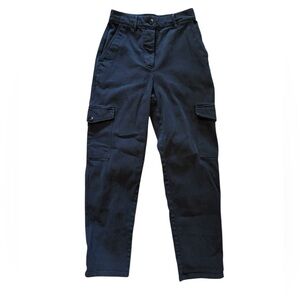 Aritzia Modern Cargo Pants Wilfred Free Black Sz 2